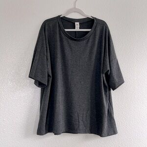 Super soft gray top, size 2X